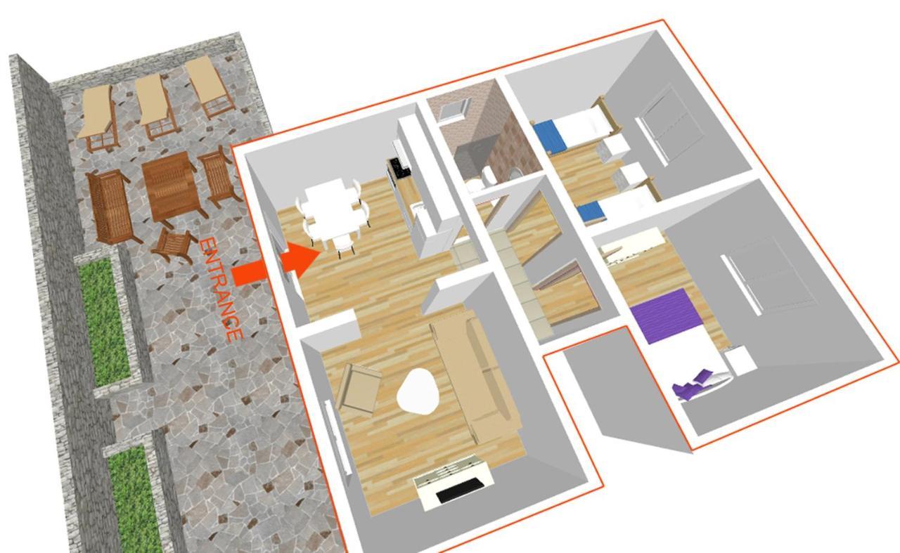 טרוגיר Apartman Bonaca מראה חיצוני תמונה